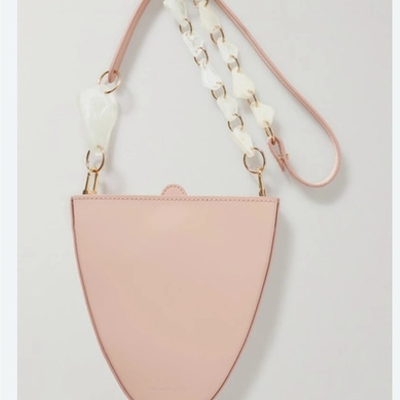 NATURAE SACRA
Cyssus Leather And Resin Shoulder Bag In Blush - Picture 1 of 13